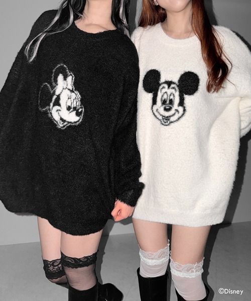 me+em select（ミームセレクト） ニット セーター 「 Disney