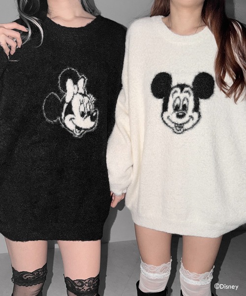 me+em select（ミームセレクト） ニット セーター 「 Disney