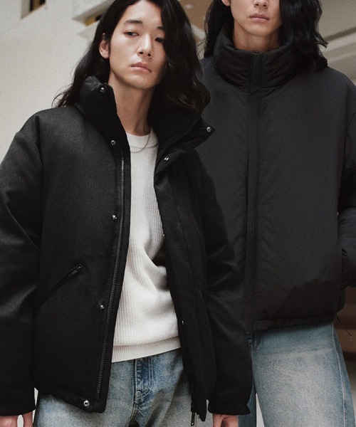 WYM LIDNM 「WYM LIDNM」 ダウンジャケット M ブラック メンズ