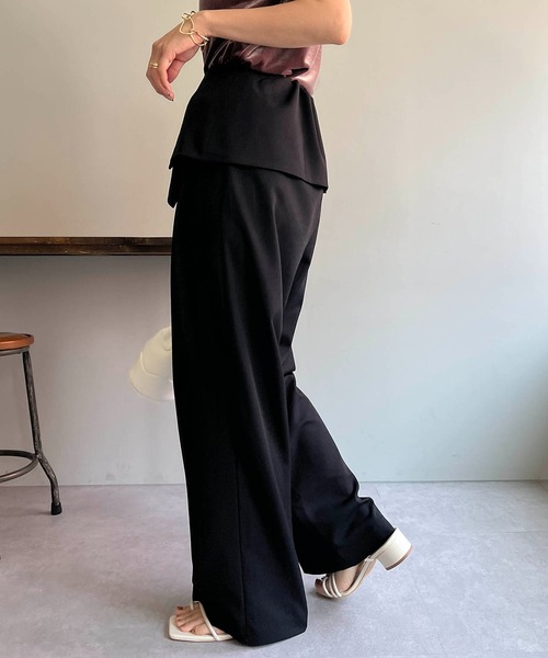 「CAPRICIEUX LE'MAGE」 パンツ 38 グレー レディース_画像7