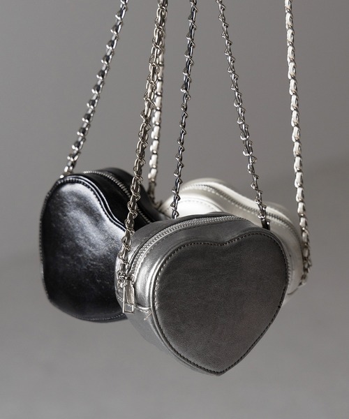 「me+em select」 ショルダーバッグ FREE ブラック レディース_画像6