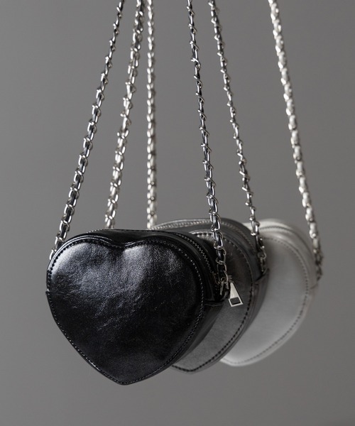 「me+em select」 ショルダーバッグ FREE ブラック レディース_画像7