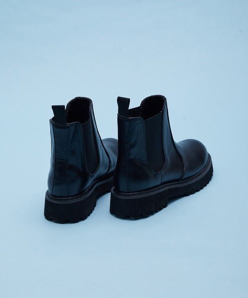 「JUNRED」 ブーツ S ブラック メンズ_画像4