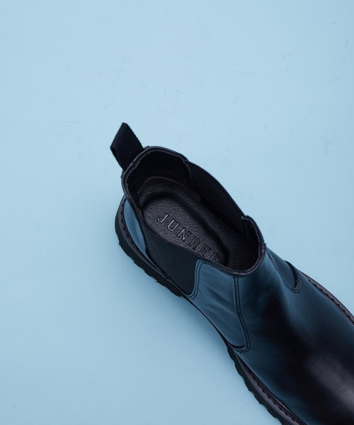 「JUNRED」 ブーツ S ブラック メンズ_画像8