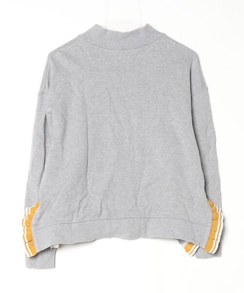 FRED PERRY」 スウェットカットソー 10 ミックスグレー レディース 