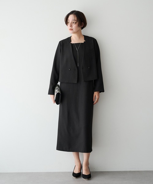 ショートジャケットセット 卒服 YECCA VECCA（イェッカヴェッカ） セレモニースーツ セットアップ 卒業