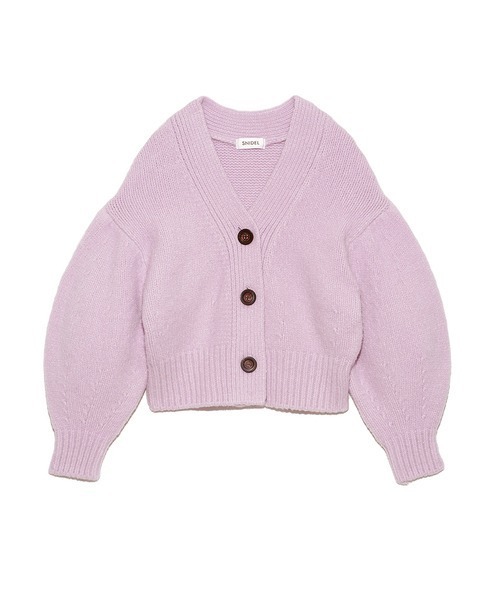 「SNIDEL」 ニットカーディガン ONE SIZE ベージュ レディース_画像8