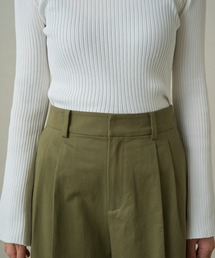 「LOUNGEDRESS」 チノパンツ MEDIUM カーキ レディースの画像6