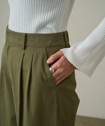 「LOUNGEDRESS」 チノパンツ MEDIUM カーキ レディースの画像7