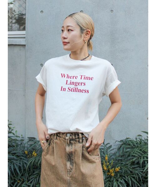 TODAYFUL【美品】Sleep Big Tee★ungrid Ungrid（アングリッド） tシャツ バックフォトプリントTee レディース