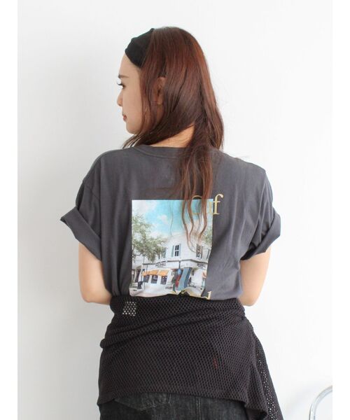 TODAYFUL【美品】Sleep Big Tee★ungrid Ungrid（アングリッド） tシャツ バックフォトプリントTee レディース
