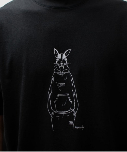 tシャツ A blends Meme-ci × A blends イラストTシャツ ””chihuahua”” メンズ レディース | A blends | 09