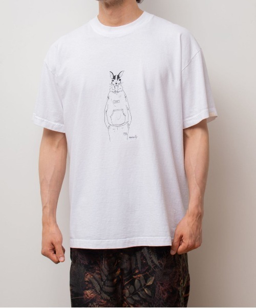 tシャツ A blends Meme-ci × A blends イラストTシャツ ””chihuahua”” メンズ レディース | A blends | 03