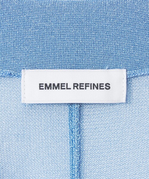 カーディガン 「EMMEL REFINES」EM HW ラメシアー カーディガン レディースの画像