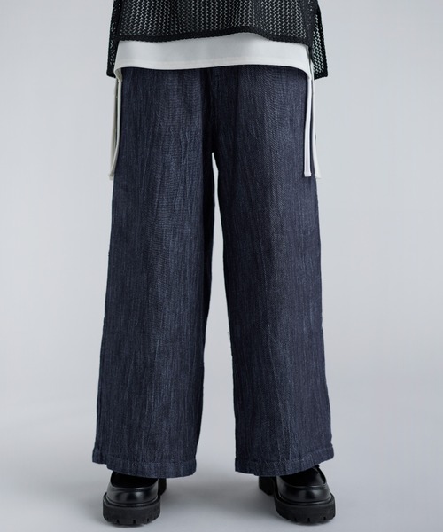 「SOCCE」 デニムパンツ M ネイビー メンズ_画像2