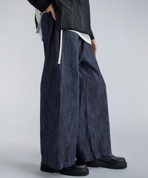「SOCCE」 デニムパンツ M ネイビー メンズ_画像4