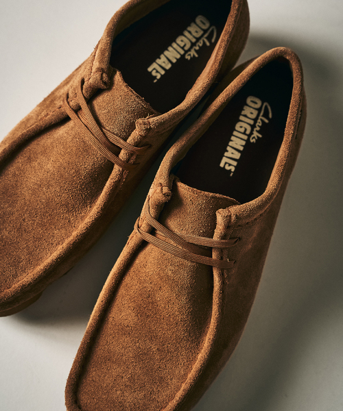 Clarks（クラークス） スニーカー Wallabee GTX メンズ : ZOZOTOWN