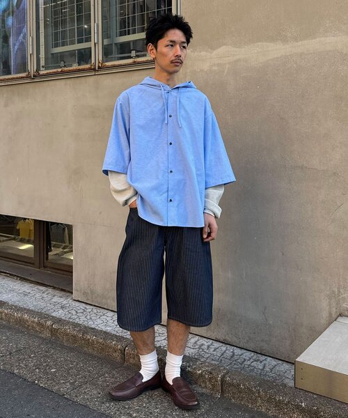 CIAOPANIC（チャオパニック） ワイドパンツ ハーフパンツ ジーンズ