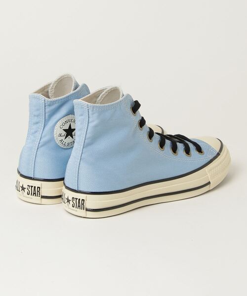 「CONVERSE」 ハイカットスニーカー 24cm ライトブルー レディース_画像2