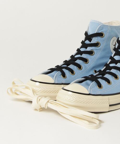 「CONVERSE」 ハイカットスニーカー 24cm ライトブルー レディース_画像4