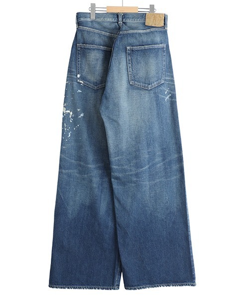 ワイドパンツ ジーンズ メンズの画像