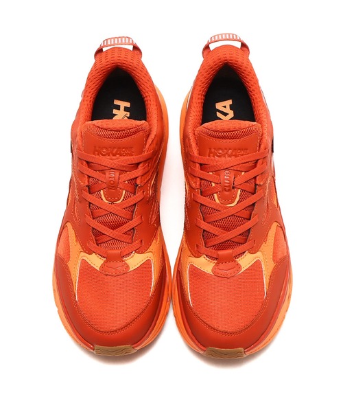 「HOKA」 ローカットスニーカー 27.5cm オレンジ メンズ_画像5
