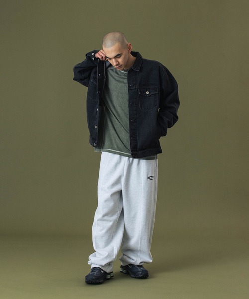「XLARGE」 デニムジャケット S ブラック メンズの画像