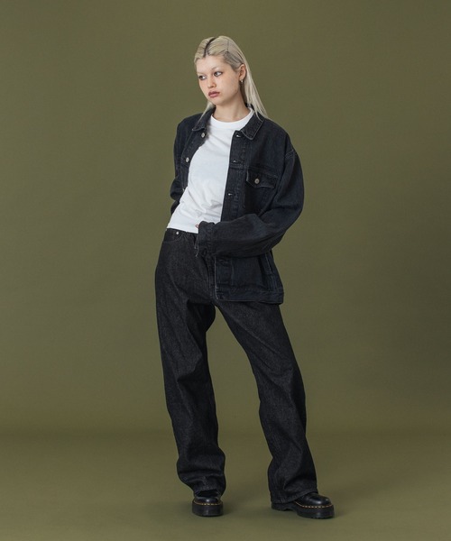 「XLARGE」 デニムジャケット S ブラック メンズの画像
