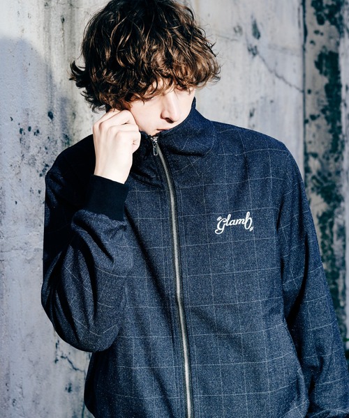 「glamb」 長袖シャツ M レッド メンズの画像