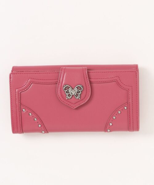 ANNA SUI(アナスイ) 財布 ナーシャ フラップ長財布 レディース ANNA SUI(アナスイ) 財布 ナーシャ フラップ長財布 レディース