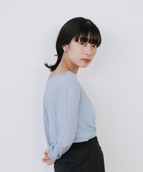 tシャツ ギャザードレーププルオーバー レディース | Sirin | 10