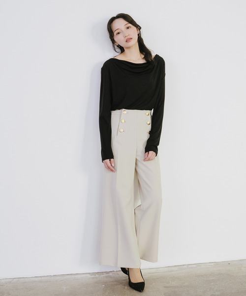 tシャツ ギャザードレーププルオーバー レディース | Sirin | 13
