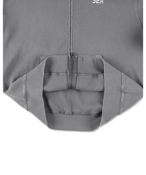 WIND AND SEA（ウィンダンシー） パーカー HEAVY WAFFLE ZIP