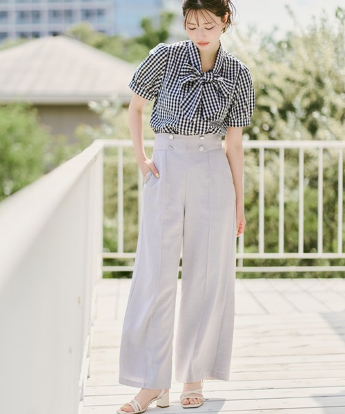 MISCH MASCH（ミッシュマッシュ） ブラウス シャツ 半袖 2026春夏新作