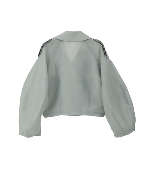 CLANE（クラネ） トレンチコート コート 「CLANE/クラネ」SHEER SHORT