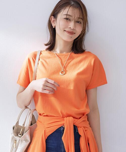 ニット セーター 「9色展開/アンサンブル可/洗える」コットンベーシックニット レディースの画像