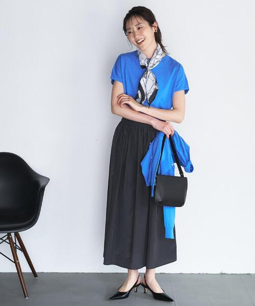 ニット セーター 「9色展開/アンサンブル可/洗える」コットンベーシックニット レディースの画像