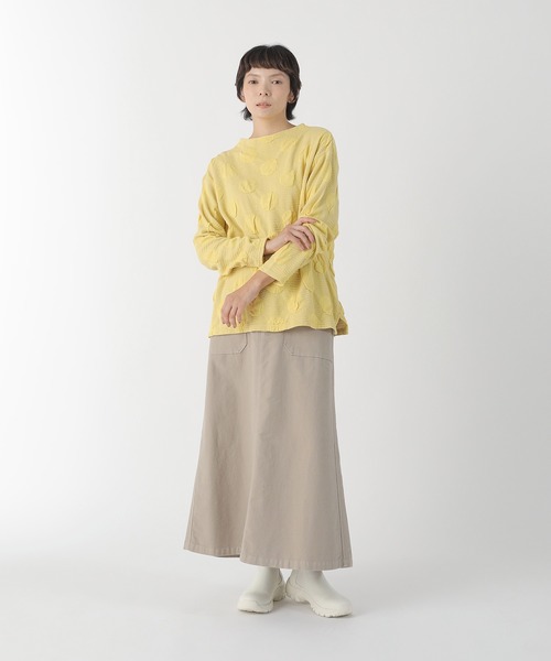 「Plantation」 長袖カットソー M size イエロー レディース
