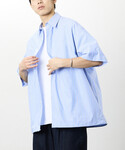 シャツ 半袖 限定展開 ワイドシルエット スピ...の詳細画像4
