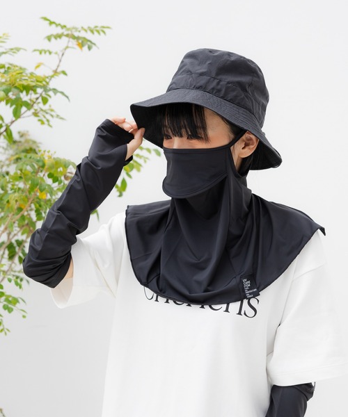 ネックウォーマー スヌード 「接触冷感/UV」ネック＆フェイスカバー / 656338 レディース | LAKOLE