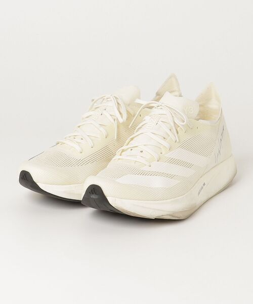 Y-3 「Y-3」 ローカットスニーカー 27.0cm ホワイト×ブラック メンズ