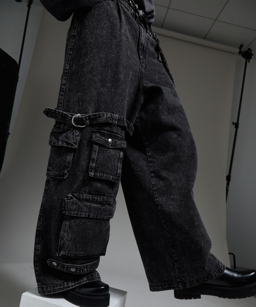 「cussil」 デニムパンツ M ブラック メンズ_画像5