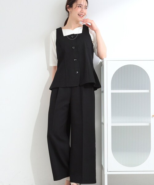 【新品】ローチェ　セットアップ上下（M） SHOO・LA・RUE（シューラルー） セットアップ 「2点セット/S-LL」迷わ