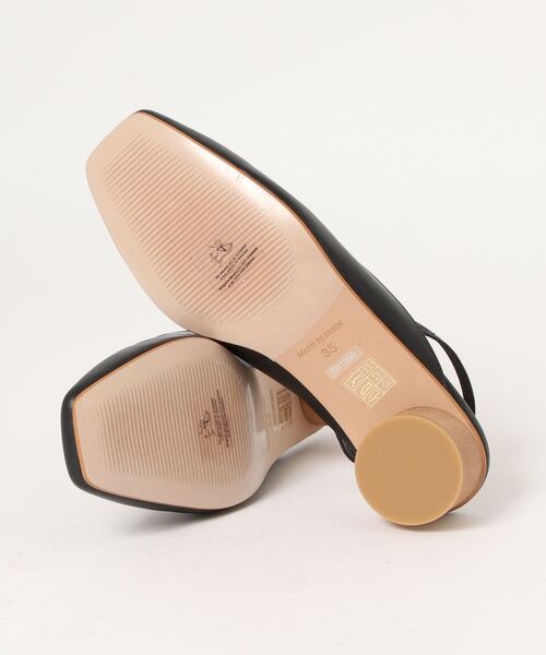 「INTER-CHAUSSURES」 ヒールサンダル 36 ブラック レディース_画像3