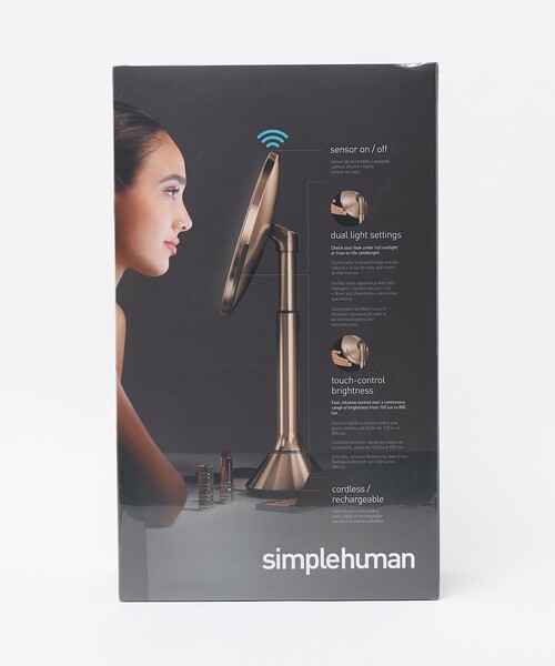 simplehuman（シンプルヒューマン） コンパクトミラー 「simplehuman