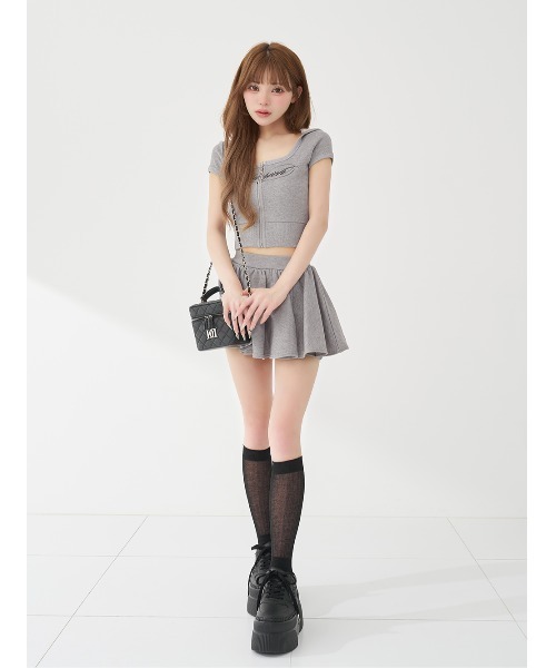 Darich（ダーリッチ） セットアップ スウェットフレアミニセットアップ