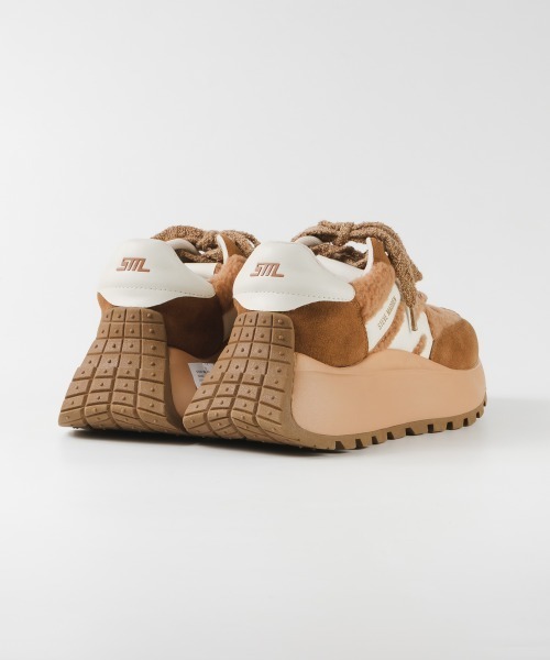 「STEVE MADDEN」 ローカットスニーカー 23.5cm アイボリー レディース_画像2