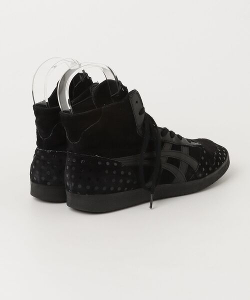 オニツカタイガー 厚底 ハイカット　スニーカー ブラック　黒　23cm Onitsuka Tiger（オニツカタイガー） ハイカットスニーカー 23.5cm