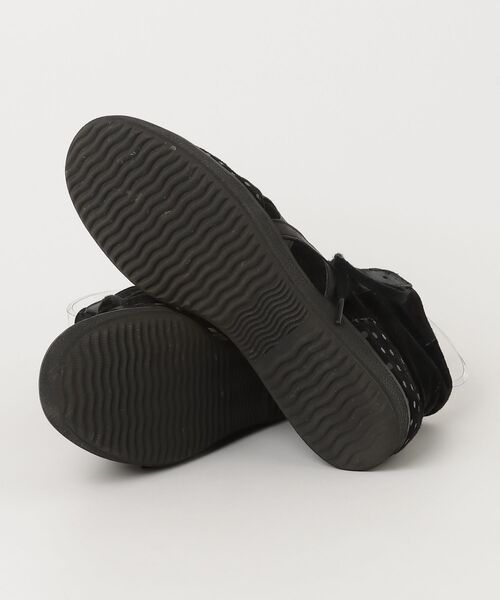 オニツカタイガー 厚底 ハイカット　スニーカー ブラック　黒　23cm Onitsuka Tiger（オニツカタイガー） ハイカットスニーカー 23.5cm