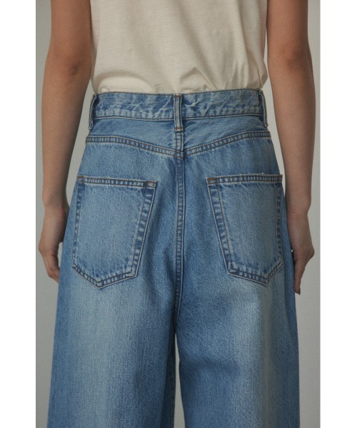 「BLACK BY MOUSSY」 デニムパンツ 25inch ライトブルー レディース_画像6